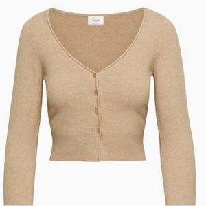 Aritzia Wilfred Santorini Cardigan